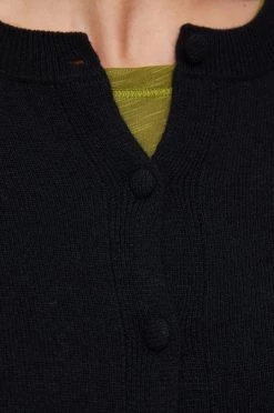 Γυναικεία Με φερμουάρ Πουλόβερ με μείγμα κασμίρ Sisley χρώμα: μαύρο 11 Γυναικεία Με φερμουάρ Πουλόβερ με μείγμα κασμίρ Sisley χρώμα: μαύρο -Εξοδος Sisley Κατάστημα unnamed file 1821