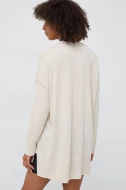 Γυναικεία Με φερμουάρ Πουλόβερ με μείγμα κασμίρ Sisley χρώμα: μπεζ 7 Γυναικεία Με φερμουάρ Πουλόβερ με μείγμα κασμίρ Sisley χρώμα: μπεζ -Εξοδος Sisley Κατάστημα unnamed file 1824