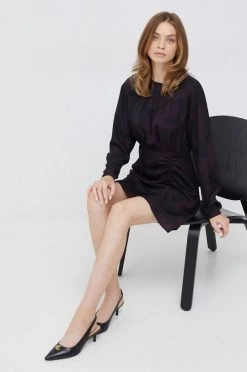 Γυναικεία Φορέματα Φόρεμα Sisley μοβ,