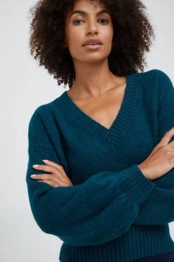 Γυναικεία Χωρίς φερμουάρ Μάλλινο πουλόβερ Sisley χρώμα: πράσινο, -Εξοδος Sisley Κατάστημα unnamed file 1845