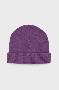 Γυναικεία Σκουφιά Σκουφί από μείγμα μαλλιού Sisley μοβ,