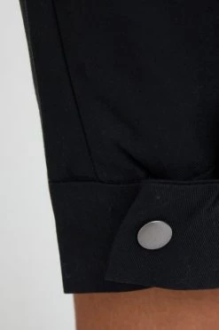 Γυναικεία Υφασμάτινα Παντελόνι Sisley μαύρο, -Εξοδος Sisley Κατάστημα unnamed file 1876