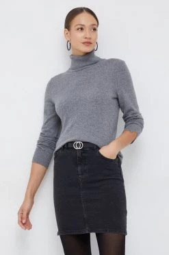 Γυναικεία Χωρίς φερμουάρ Πουλόβερ με προσθήκη μαλλιού Sisley χρώμα: γκρι, -Εξοδος Sisley Κατάστημα unnamed file 1888