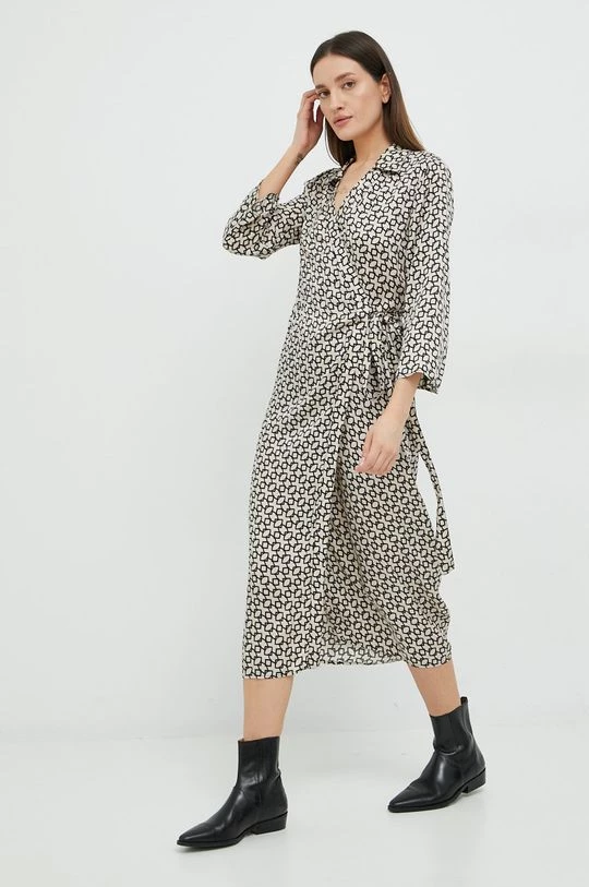 Γυναικεία Φορέματα Φόρεμα Sisley μπεζ, 4 Γυναικεία Φορέματα Φόρεμα Sisley μπεζ, - Image 4