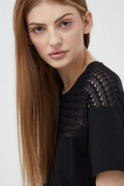 Γυναικεία Κοντομάνικο Μπλουζάκι Sisley μαύρο -Εξοδος Sisley Κατάστημα unnamed file 1930