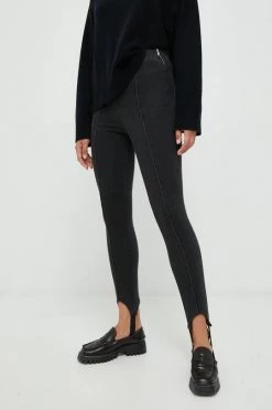 Γυναικεία Slim και Skinny Τζιν παντελονι Sisley μαύρο