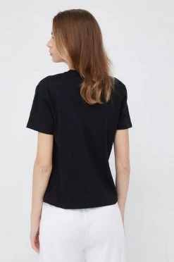 Γυναικεία Κοντομάνικο Βαμβακερό μπλουζάκι Sisley μαύρο -Εξοδος Sisley Κατάστημα unnamed file 1951