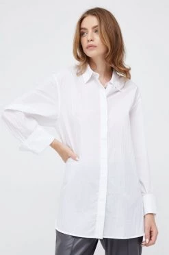 Γυναικεία Πουκάμισα Πουκάμισο Sisley άσπρο,