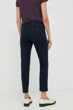 Γυναικεία Υφασμάτινα Παντελόνι Sisley ναυτικό μπλε, -Εξοδος Sisley Κατάστημα unnamed file 1970