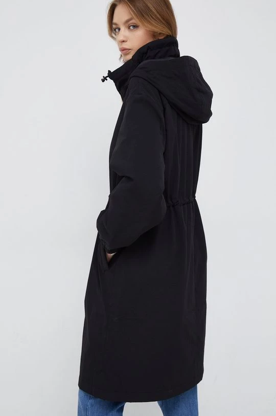 Γυναικεία Μακριά μπουφάν Eπανωφόρι Sisley μαύρο, 3 Γυναικεία Μακριά μπουφάν Eπανωφόρι Sisley μαύρο, - Image 3