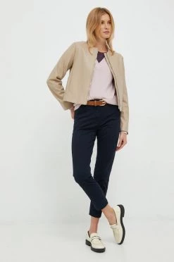 Γυναικεία Κοντά μπουφάν Μπουφάν Sisley μπεζ,