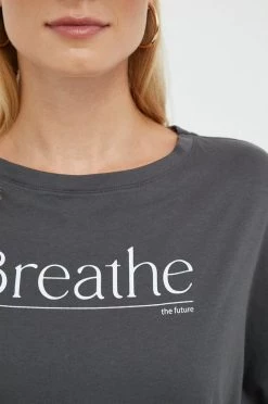 Γυναικεία Κοντομάνικο Βαμβακερό μπλουζάκι Sisley γκρι -Εξοδος Sisley Κατάστημα unnamed file 1991