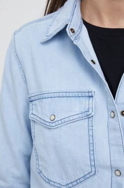 Γυναικεία Πουκάμισα Τζιν πουκάμισο Sisley μπλε -Εξοδος Sisley Κατάστημα unnamed file 2031