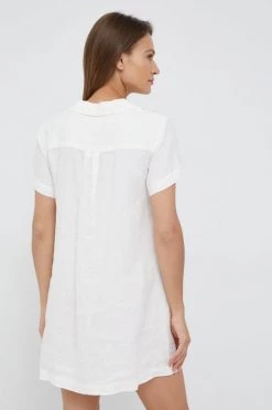 Γυναικεία Φορέματα Λινό φόρεμα Sisley μπεζ, -Εξοδος Sisley Κατάστημα unnamed file 2070