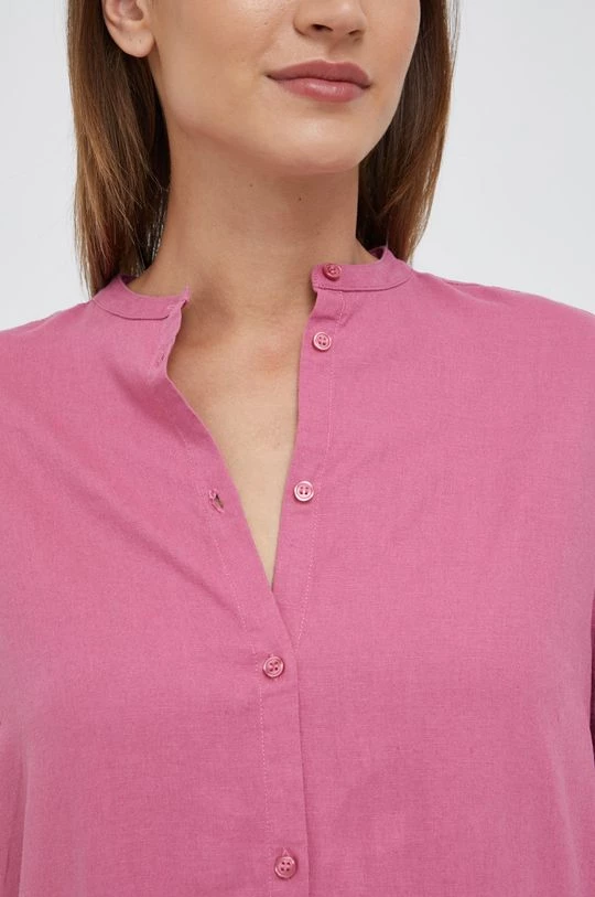 Γυναικεία Φορέματα Λινό φόρεμα Sisley ροζ, 5 Γυναικεία Φορέματα Λινό φόρεμα Sisley ροζ, - Image 5