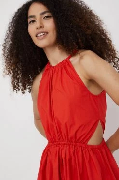 Γυναικεία Φορέματα Βαμβακερό φόρεμα Sisley κόκκινο, 8 Γυναικεία Φορέματα Βαμβακερό φόρεμα Sisley κόκκινο, -Εξοδος Sisley Κατάστημα unnamed file 2081