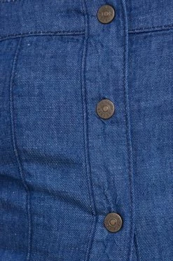 Γυναικεία Φορέματα Φόρεμα από λινό μείγμα Sisley ναυτικό μπλε, -Εξοδος Sisley Κατάστημα unnamed file 2098