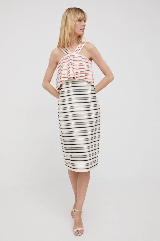 Γυναικεία Φορέματα Φόρεμα Sisley μπεζ, 2 Γυναικεία Φορέματα Φόρεμα Sisley μπεζ, - Image 2