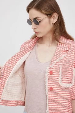 Γυναικεία Σακάκια Σακάκι Sisley κόκκινο, -Εξοδος Sisley Κατάστημα unnamed file 2134