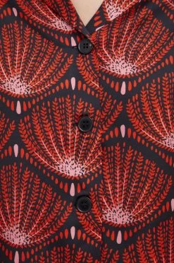 Γυναικεία Πουκάμισα Πουκάμισο Sisley κόκκινο, -Εξοδος Sisley Κατάστημα unnamed file 2171