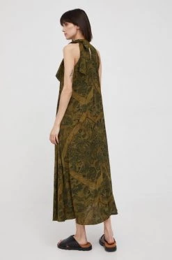 Γυναικεία Φορέματα Φόρεμα Sisley πράσινο, -Εξοδος Sisley Κατάστημα unnamed file 2179