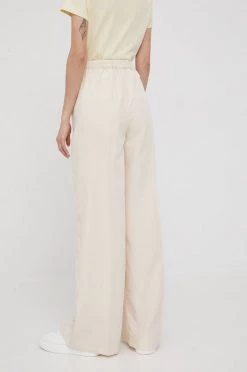 Γυναικεία Υφασμάτινα Παντελόνι Sisley μπεζ, -Εξοδος Sisley Κατάστημα unnamed file 2189