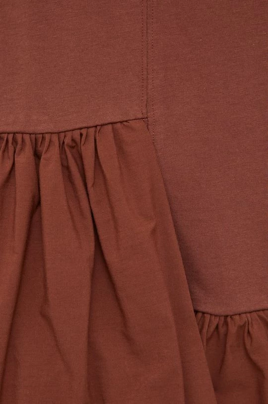 Γυναικεία Φορέματα Βαμβακερό φόρεμα Sisley καφέ, 5 Γυναικεία Φορέματα Βαμβακερό φόρεμα Sisley καφέ, - Image 5