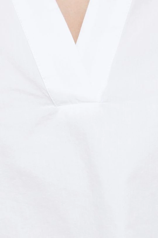 Γυναικεία Μπλούζες Βαμβακερή μπλούζα Sisley χρώμα: άσπρο 6 Γυναικεία Μπλούζες Βαμβακερή μπλούζα Sisley χρώμα: άσπρο - Image 6