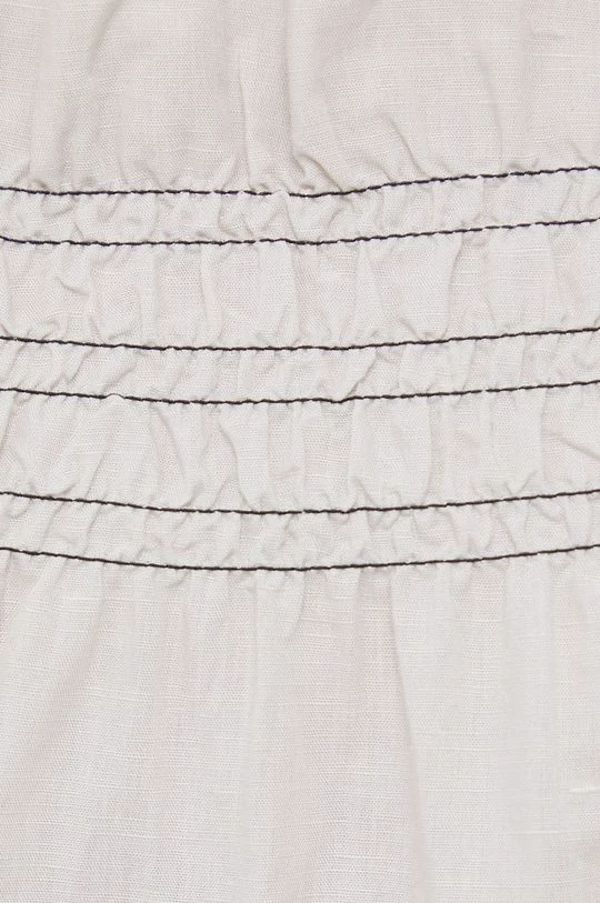 Γυναικεία Μπλούζες Λευκή μπλούζα Sisley χρώμα: μπεζ 5 Γυναικεία Μπλούζες Λευκή μπλούζα Sisley χρώμα: μπεζ - Image 5