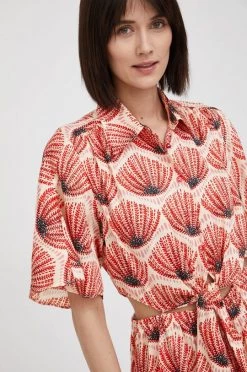 Γυναικεία Φορέματα Φόρεμα Sisley κόκκινο, -Εξοδος Sisley Κατάστημα unnamed file 2238