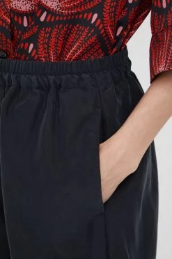 Γυναικεία Υφασμάτινα Παντελόνι Sisley μαύρο, -Εξοδος Sisley Κατάστημα unnamed file 2243