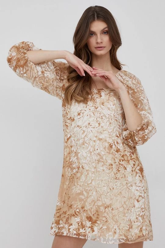 Γυναικεία Φορέματα Φόρεμα Sisley μπεζ, 2 Γυναικεία Φορέματα Φόρεμα Sisley μπεζ, - Image 2