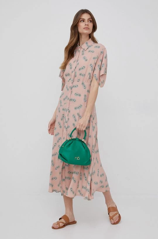 Γυναικεία Φορέματα Φόρεμα Sisley ροζ, 2 Γυναικεία Φορέματα Φόρεμα Sisley ροζ, - Image 2