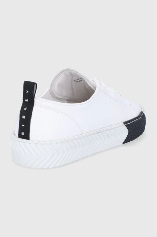 Γυναικεία Sneakers Δερμάτινα παπούτσια Sisley άσπρο 3 Γυναικεία Sneakers Δερμάτινα παπούτσια Sisley άσπρο - Image 3