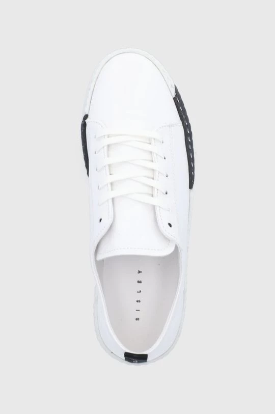 Γυναικεία Sneakers Δερμάτινα παπούτσια Sisley άσπρο 4 Γυναικεία Sneakers Δερμάτινα παπούτσια Sisley άσπρο - Image 4