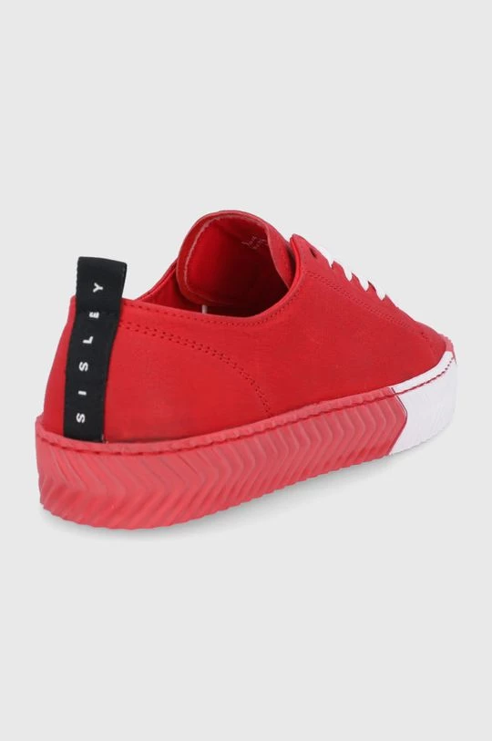 Γυναικεία Sneakers Δερμάτινα παπούτσια Sisley κόκκινο 3 Γυναικεία Sneakers Δερμάτινα παπούτσια Sisley κόκκινο - Image 3