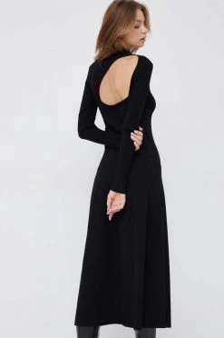 Γυναικεία Φορέματα Φόρεμα Sisley μαύρο,