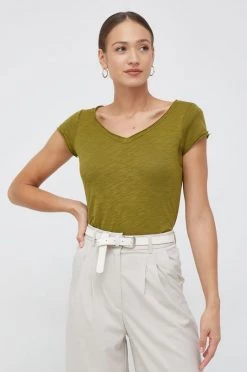 Γυναικεία Κοντομάνικο Μπλουζάκι Sisley πράσινο -Εξοδος Sisley Κατάστημα unnamed file 2439