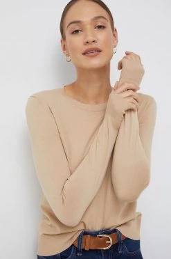 Γυναικεία Χωρίς φερμουάρ Πουλόβερ Sisley μπεζ,