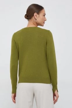 Γυναικεία Χωρίς φερμουάρ Πουλόβερ με μείγμα κασμίρ Sisley χρώμα: πράσινο, -Εξοδος Sisley Κατάστημα unnamed file 2478