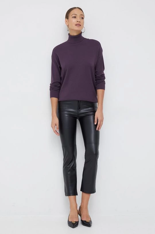 Γυναικεία Χωρίς φερμουάρ Πουλόβερ Sisley μοβ, 2 Γυναικεία Χωρίς φερμουάρ Πουλόβερ Sisley μοβ, - Image 2