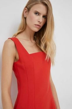 Γυναικεία Φορέματα Φόρεμα Sisley κόκκινο, -Εξοδος Sisley Κατάστημα unnamed file 25