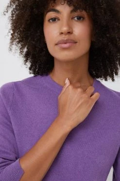 Γυναικεία Χωρίς φερμουάρ Πουλόβερ με μείγμα κασμίρ Sisley χρώμα: μοβ, 9 Γυναικεία Χωρίς φερμουάρ Πουλόβερ με μείγμα κασμίρ Sisley χρώμα: μοβ, -Εξοδος Sisley Κατάστημα unnamed file 2500