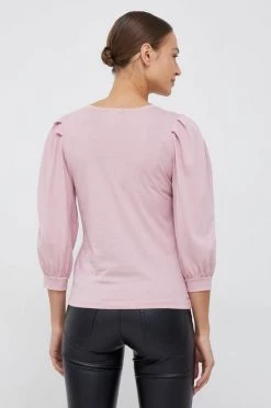 Γυναικεία Μπλούζες Βαμβακερή μπλούζα Sisley χρώμα: ροζ 7 Γυναικεία Μπλούζες Βαμβακερή μπλούζα Sisley χρώμα: ροζ -Εξοδος Sisley Κατάστημα unnamed file 2514