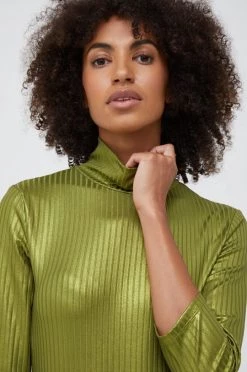 Γυναικεία Μπλούζες Μπλουζάκι Sisley πράσινο