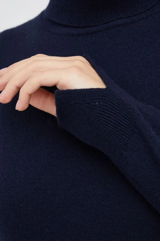Γυναικεία Χωρίς φερμουάρ Πουλόβερ με προσθήκη μαλλιού Sisley χρώμα: ναυτικό μπλε, 5 Γυναικεία Χωρίς φερμουάρ Πουλόβερ με προσθήκη μαλλιού Sisley χρώμα: ναυτικό μπλε, - Image 5