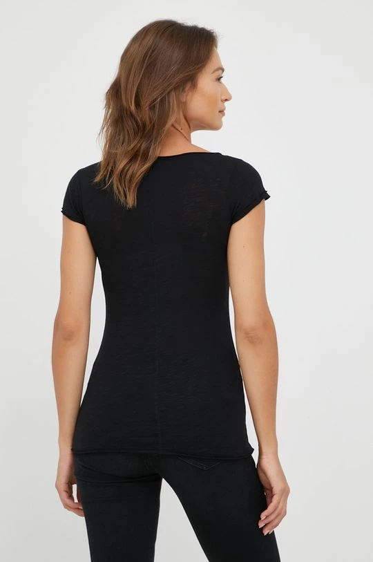 Γυναικεία Κοντομάνικο Μπλουζάκι Sisley μαύρο 3 Γυναικεία Κοντομάνικο Μπλουζάκι Sisley μαύρο - Image 3