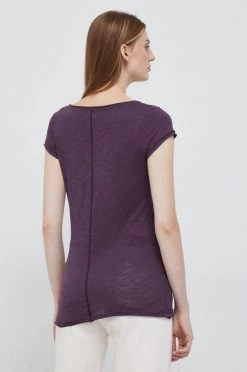 Γυναικεία Κοντομάνικο Μπλουζάκι Sisley μοβ -Εξοδος Sisley Κατάστημα unnamed file 2565