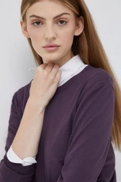 Γυναικεία Χωρίς φερμουάρ Πουλόβερ Sisley μοβ,