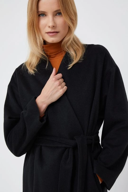 Γυναικεία Παλτά Παλτό από μείγμα μαλλιού Sisley μαύρο, 4 Γυναικεία Παλτά Παλτό από μείγμα μαλλιού Sisley μαύρο, - Image 4